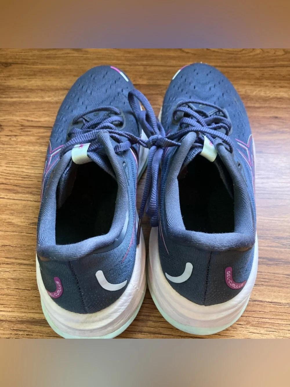 ASICS Dark Blue FFBlast+ PureGel Gel-Cumulus Running Shoes 8